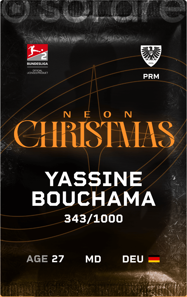 Yassine Bouchama 2024-25 • Limited 343/1000