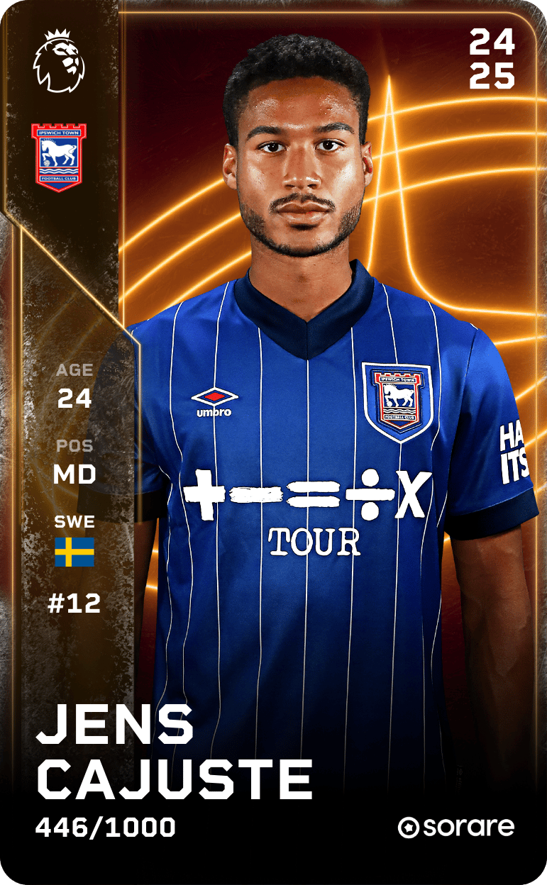 Jens Cajuste 2024-25 • Limited 446/1000