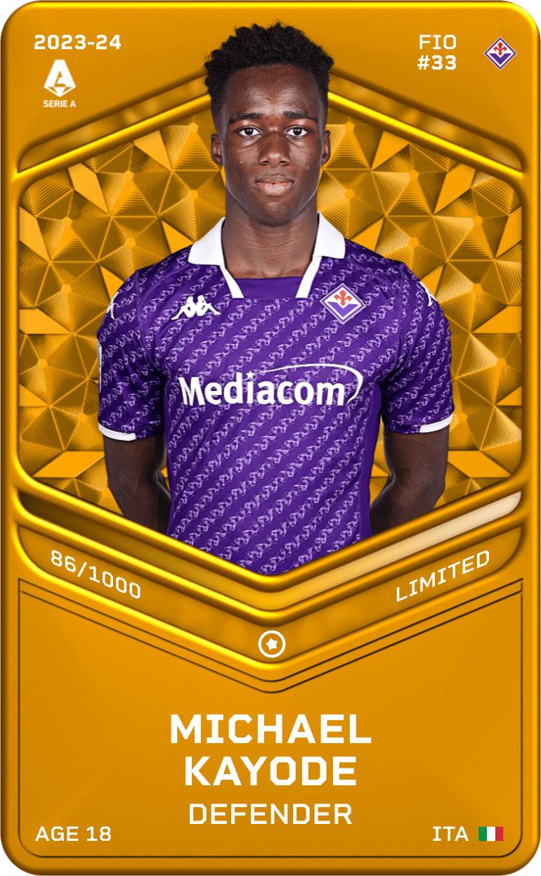 Michael Kayode 2023-24 • Limited 86/1000