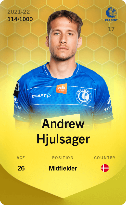 Andrew Hjulsager 2021-22 • Limited 114/1000