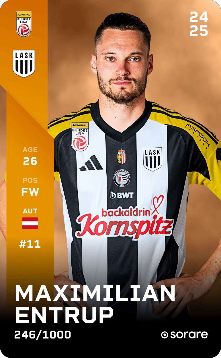 Maximilian Entrup 2024-25 • Limited 246/1000