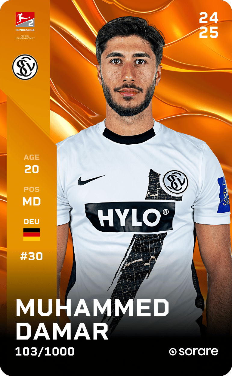 Muhammed Damar 2024-25 • Limited 103/1000