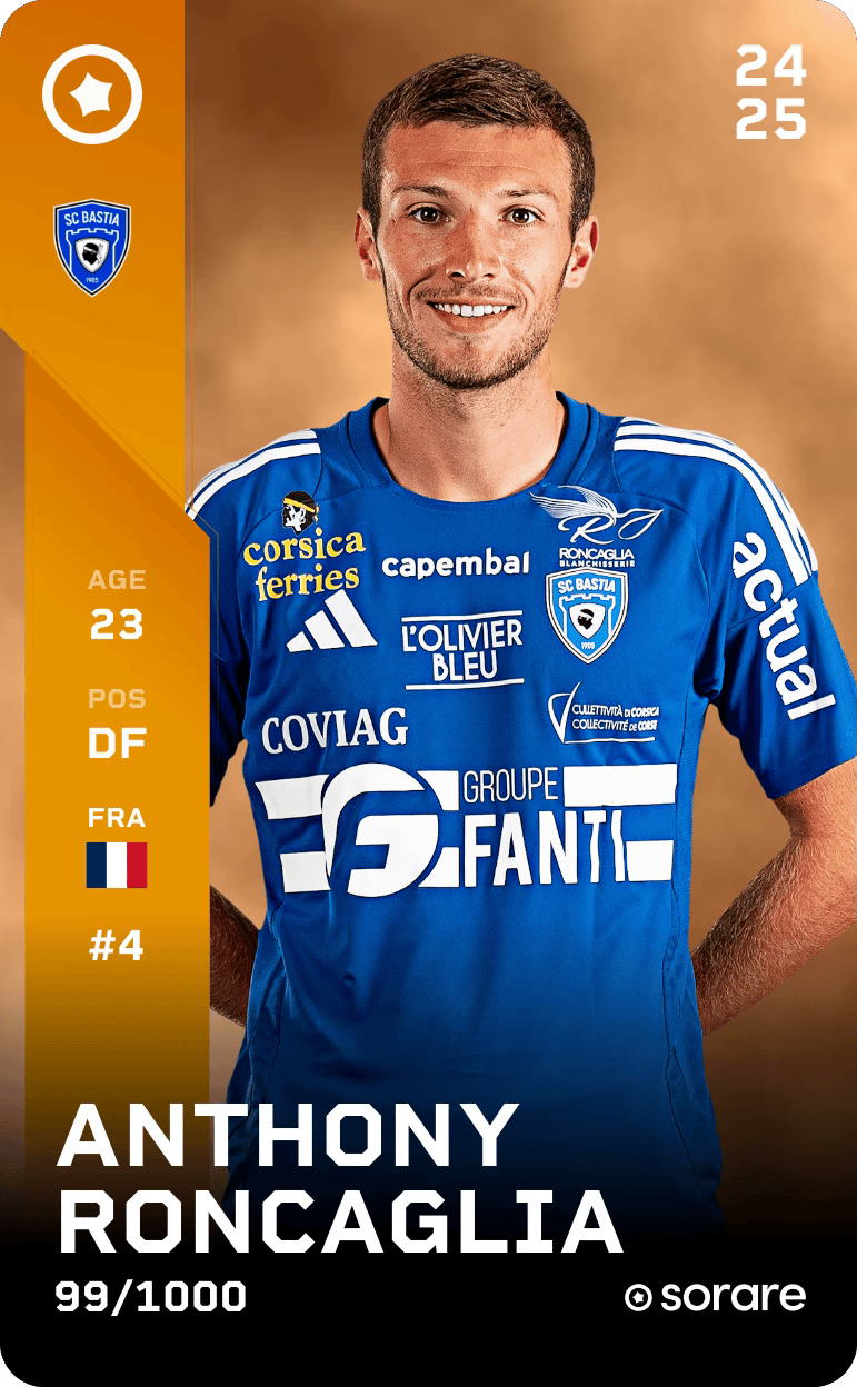 Anthony Roncaglia 2024-25 • Limited 99/1000