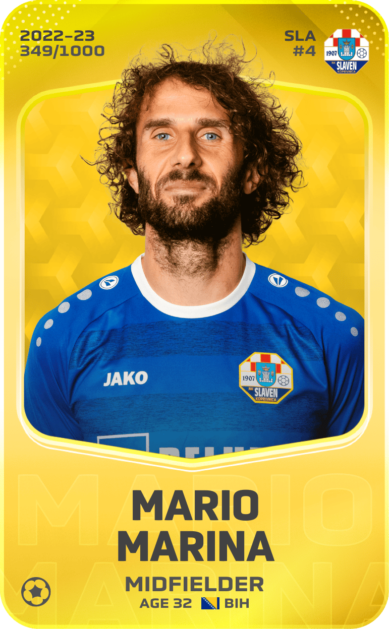 Mario Marina 2022-23 • Limited 349/1000