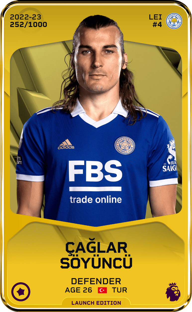 Çağlar Söyüncü 2022-23 • Limited 252/1000