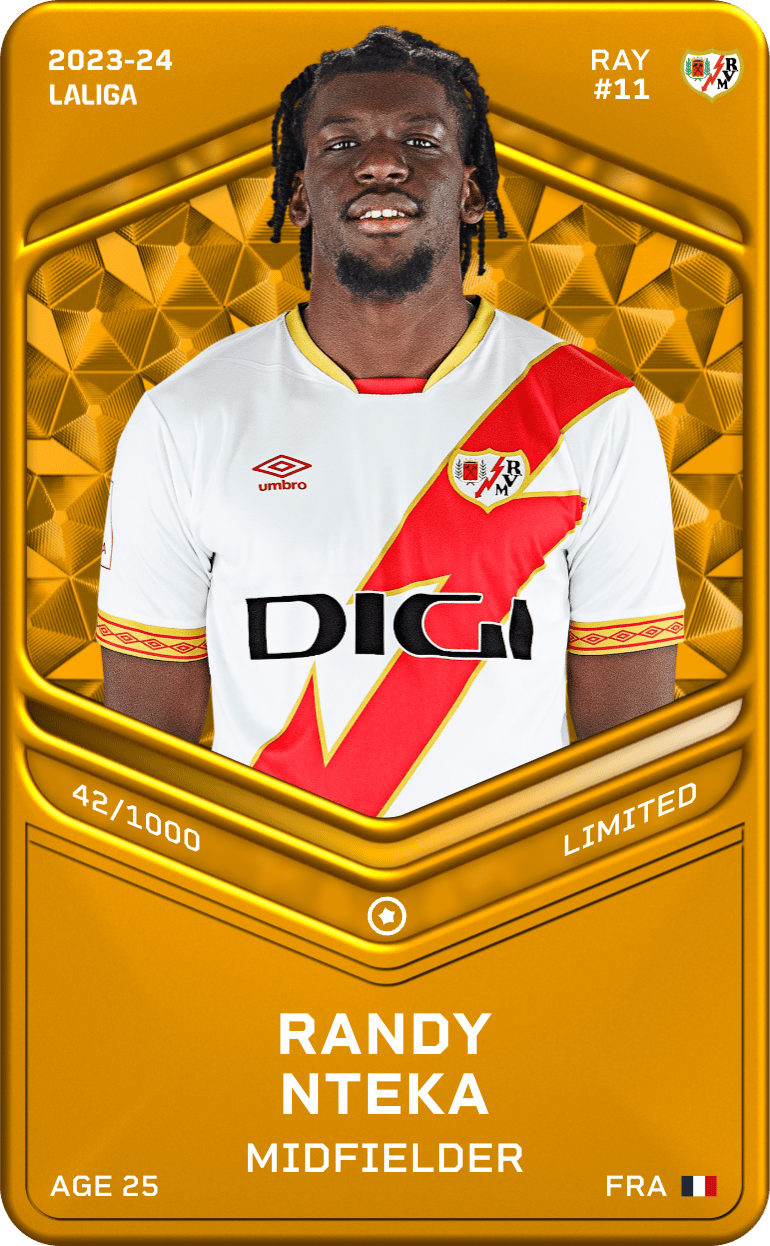 Randy Nteka 2023-24 • Limited 42/1000