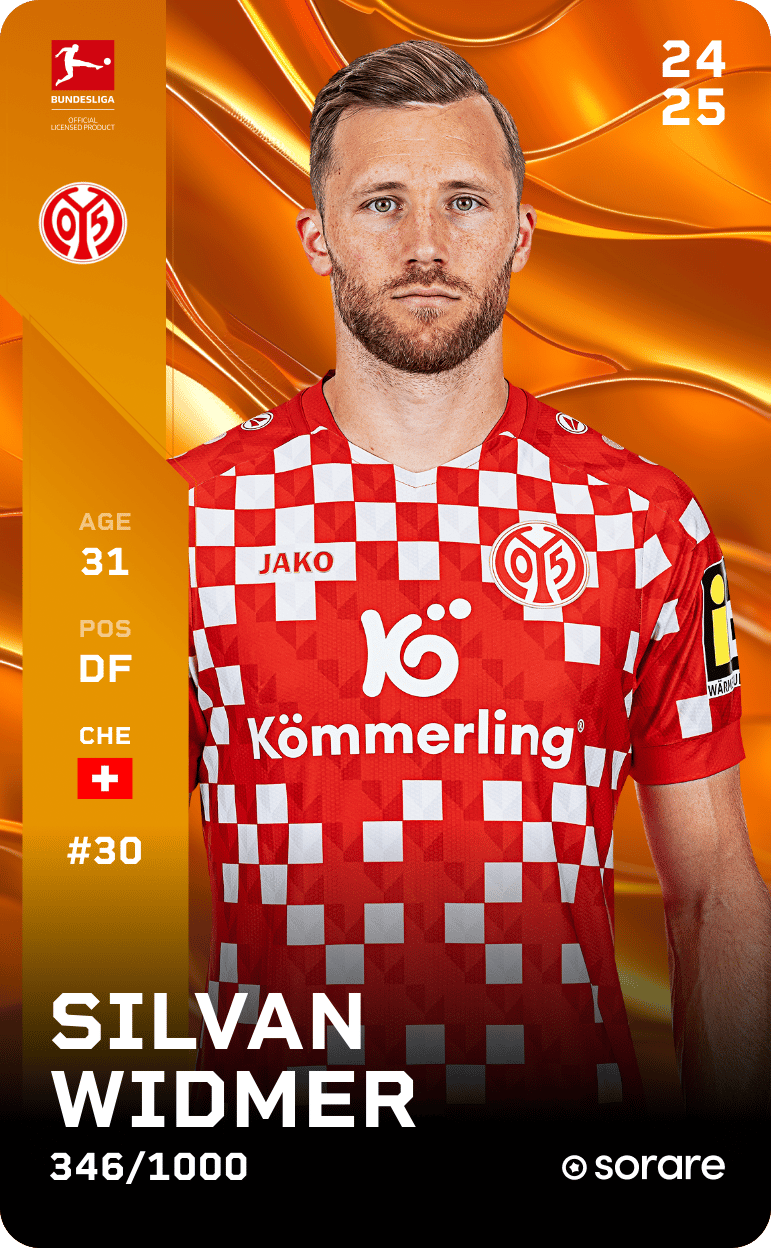 Silvan Widmer 2024-25 • Limited 346/1000