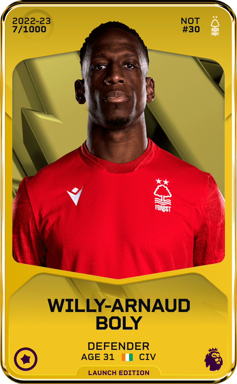 Willy-Arnaud Boly 2022-23 • Limited 7/1000