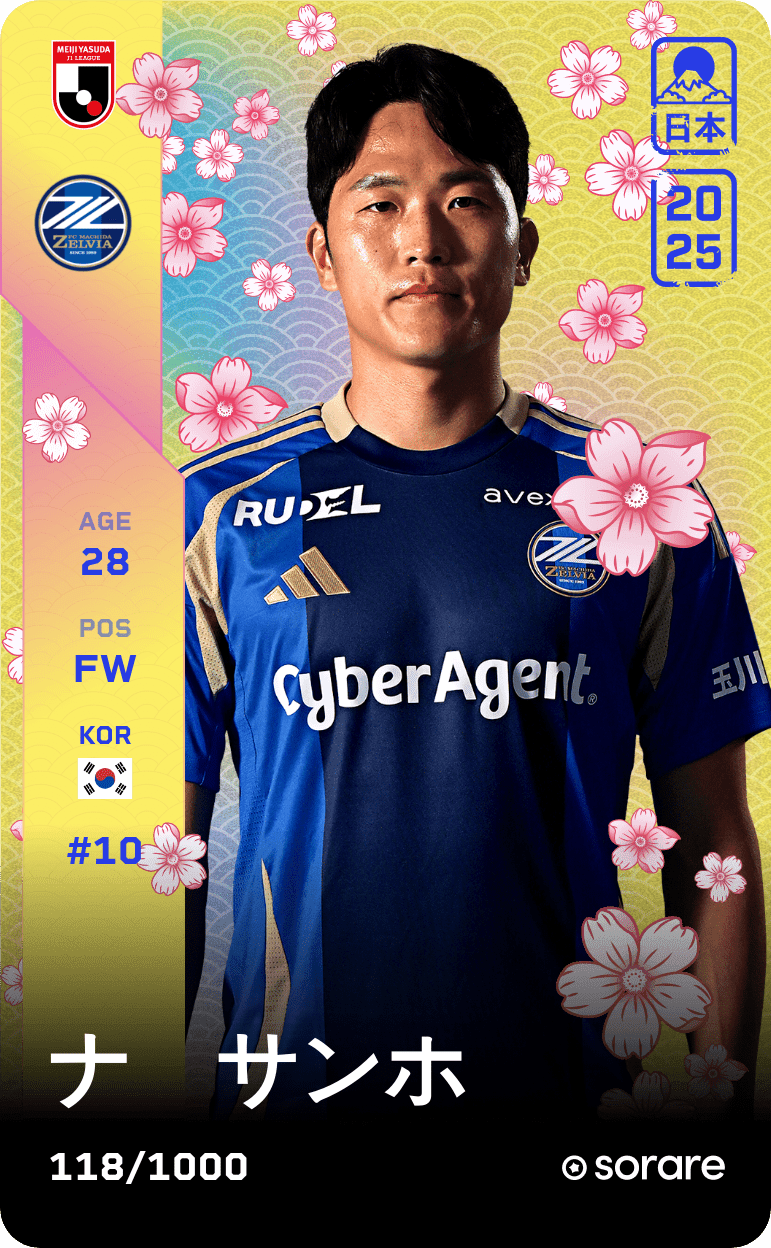 Na Sang-Ho 2025-26 • Limited 118/1000