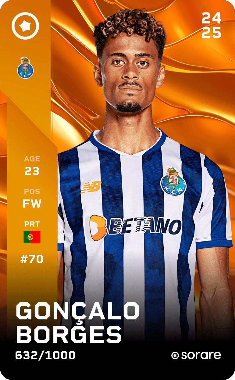 Gonçalo Borges 2024-25 • Limited 632/1000