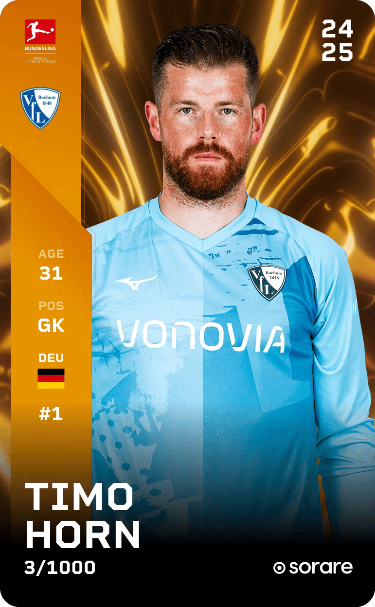 Timo Horn 2024-25 • Limited 3/1000