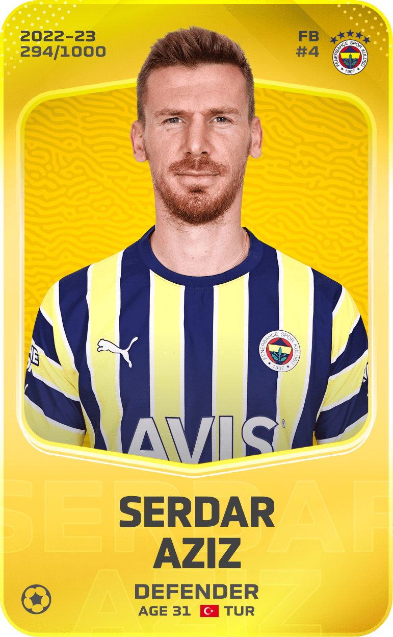 Serdar Aziz 2022-23 • Limited 294/1000