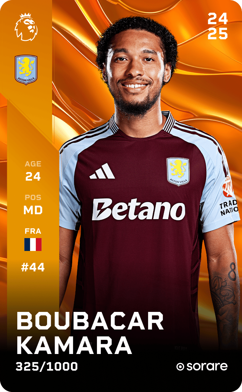 Boubacar Kamara 2024-25 • Limited 325/1000