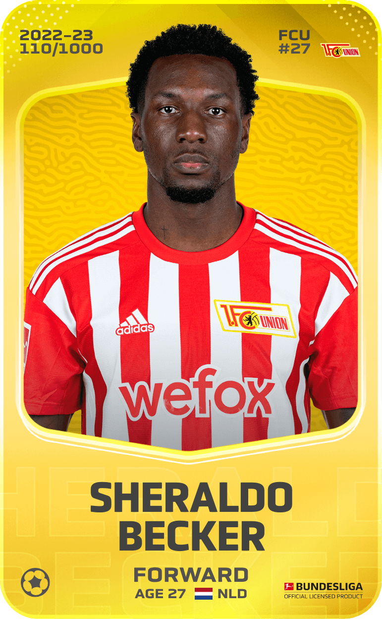 Sheraldo Becker 2022-23 • Limited 110/1000