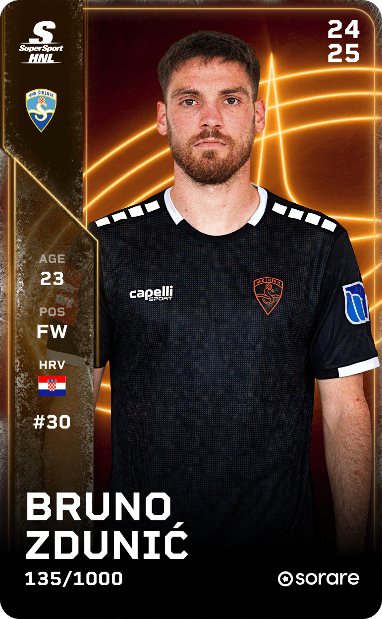 Bruno Zdunić 2024-25 • Limited 135/1000