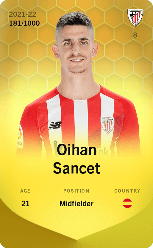 Oihan Sancet 2021-22 • Limited 181/1000