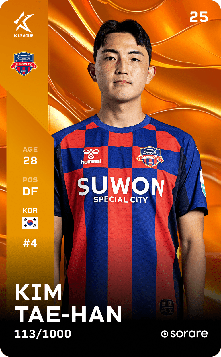 Kim Tae-Han 2025-26 • Limited 113/1000