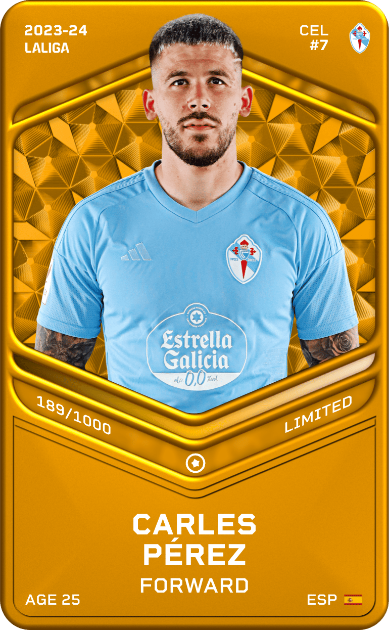 Carles Pérez 2023-24 • Limited 189/1000