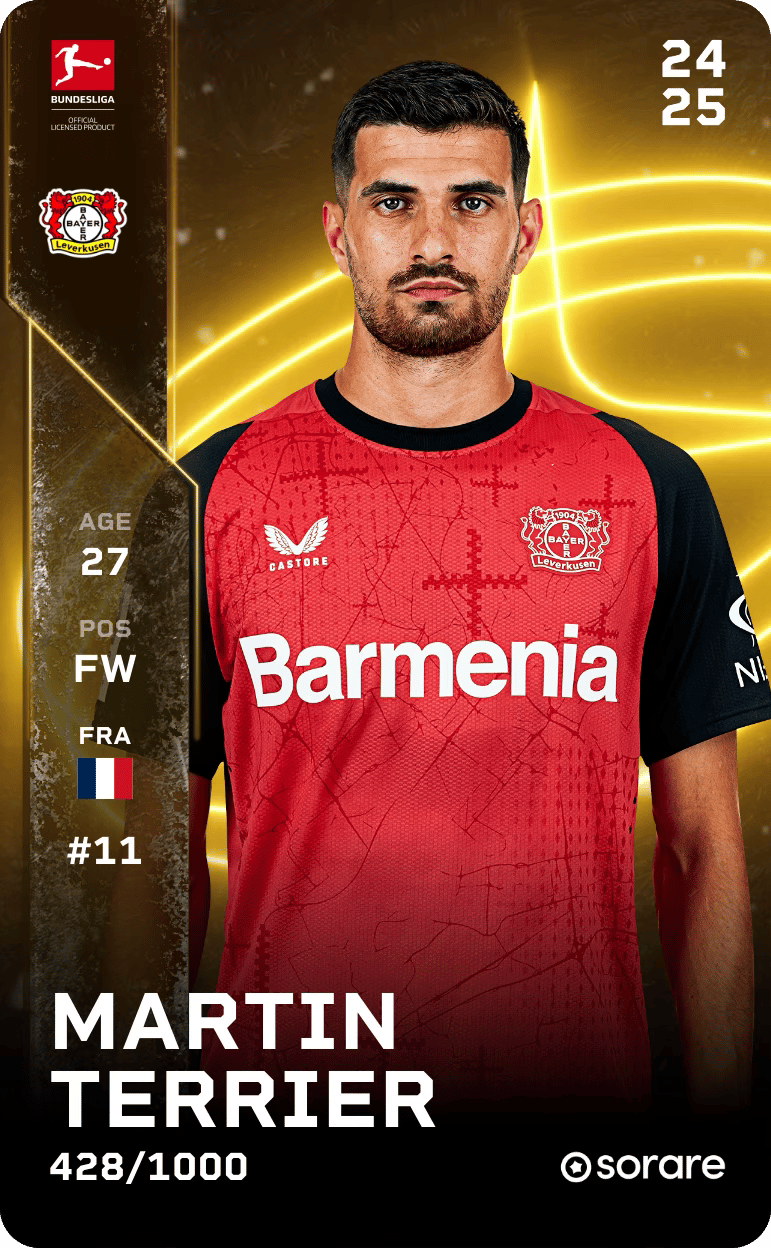 Martin Terrier 2024-25 • Limited 428/1000