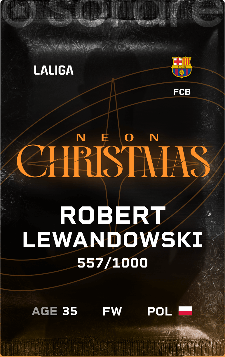 Robert Lewandowski 2024-25 • Limited 557/1000