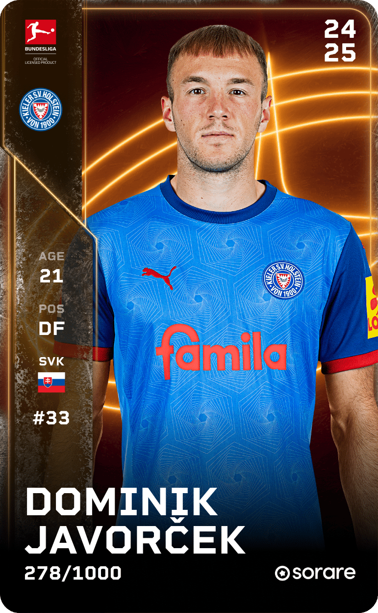 Dominik Javorček 2024-25 • Limited 278/1000