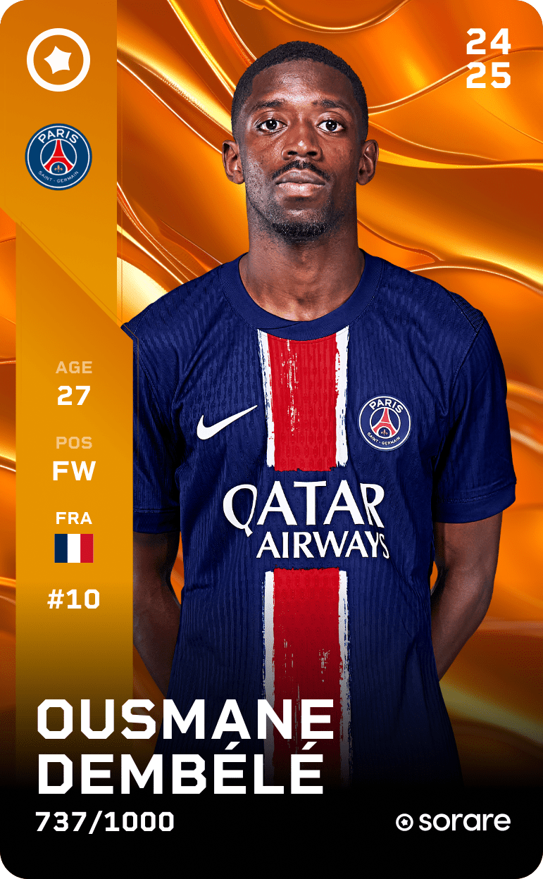 Ousmane Dembélé 2024-25 • Limited 737/1000
