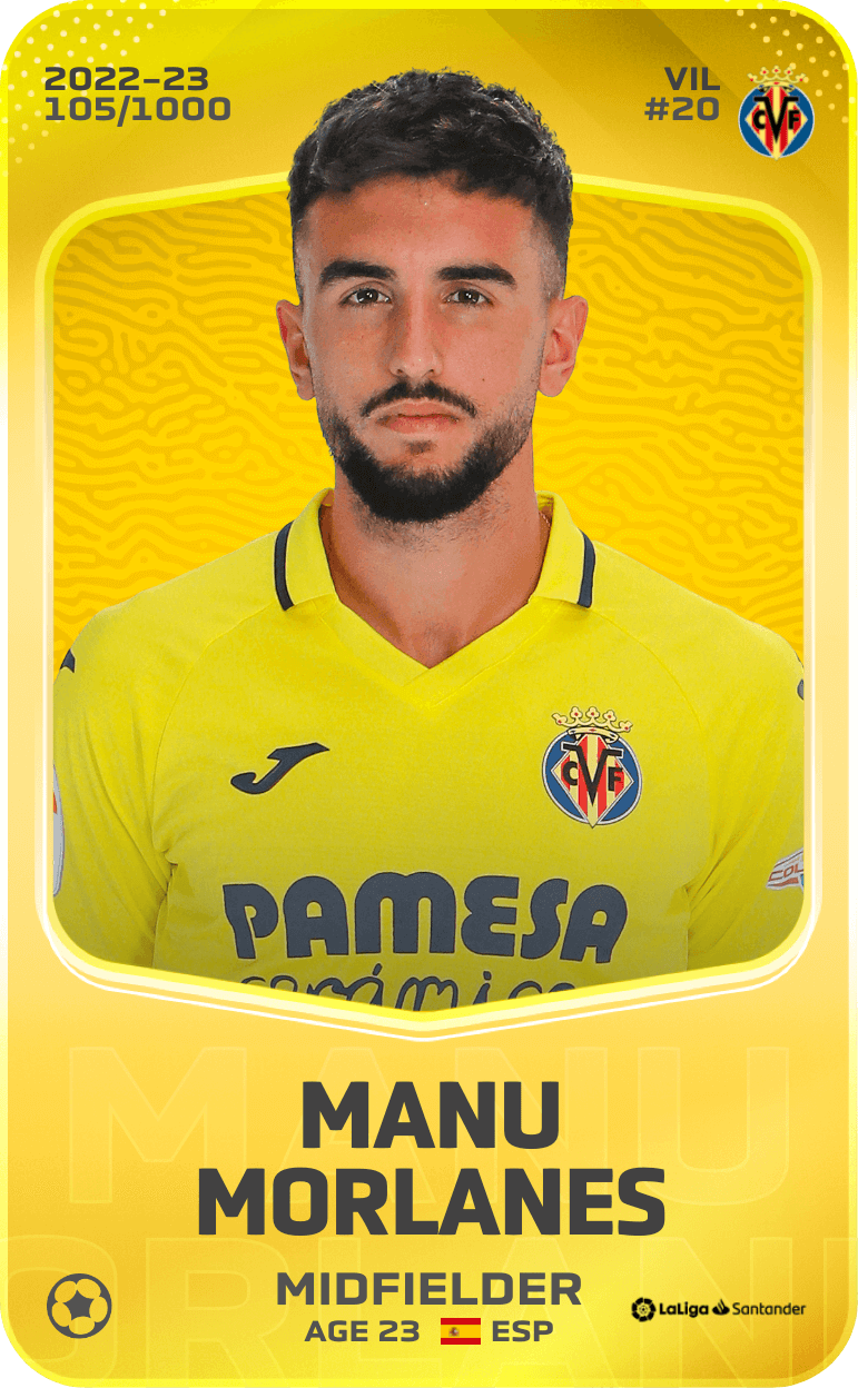 Manu Morlanes 2022-23 • Limited 105/1000