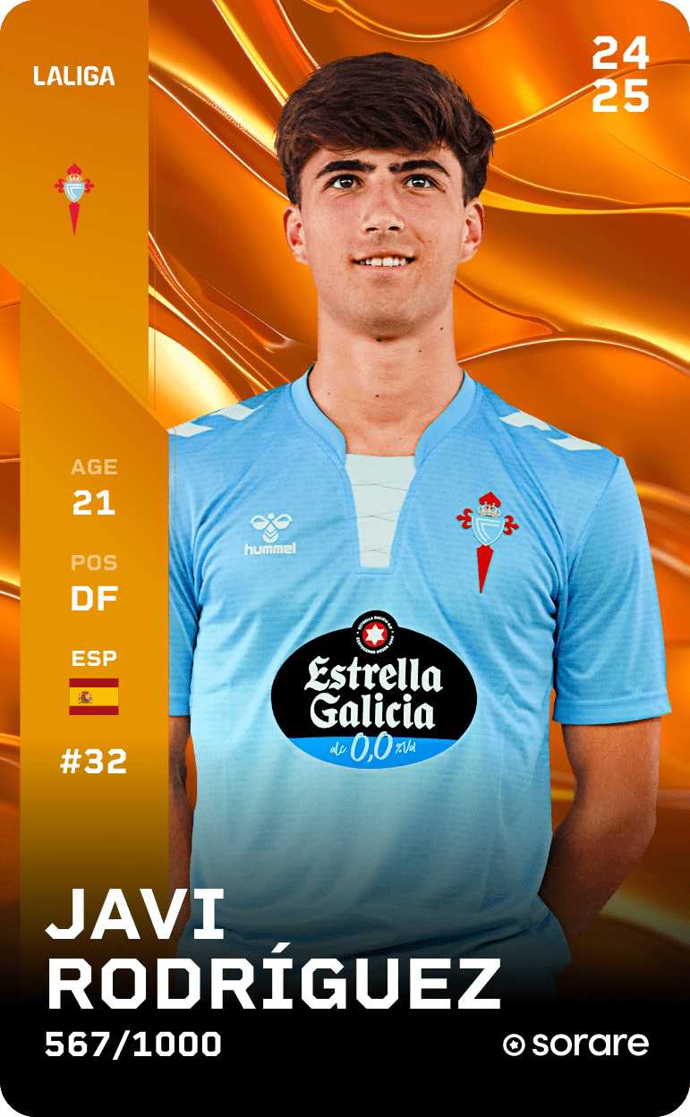 Javi Rodríguez 2024-25 • Limited 567/1000