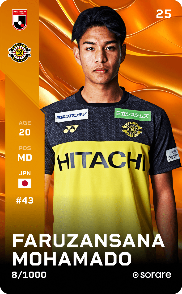 FARUZANSANA MOHAMADO 2025-26 • Limited 8/1000