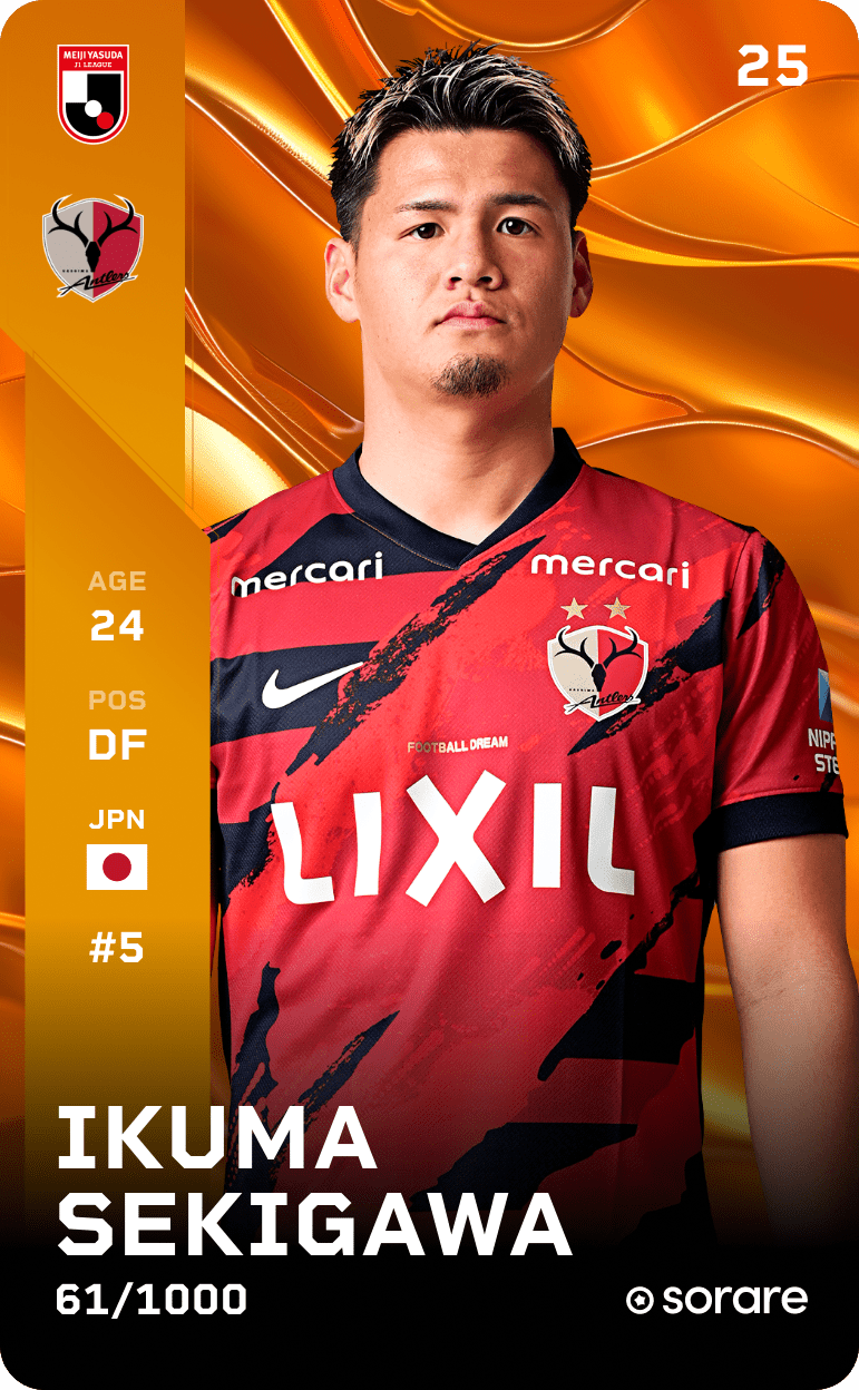 Ikuma Sekigawa 2025-26 • Limited 61/1000