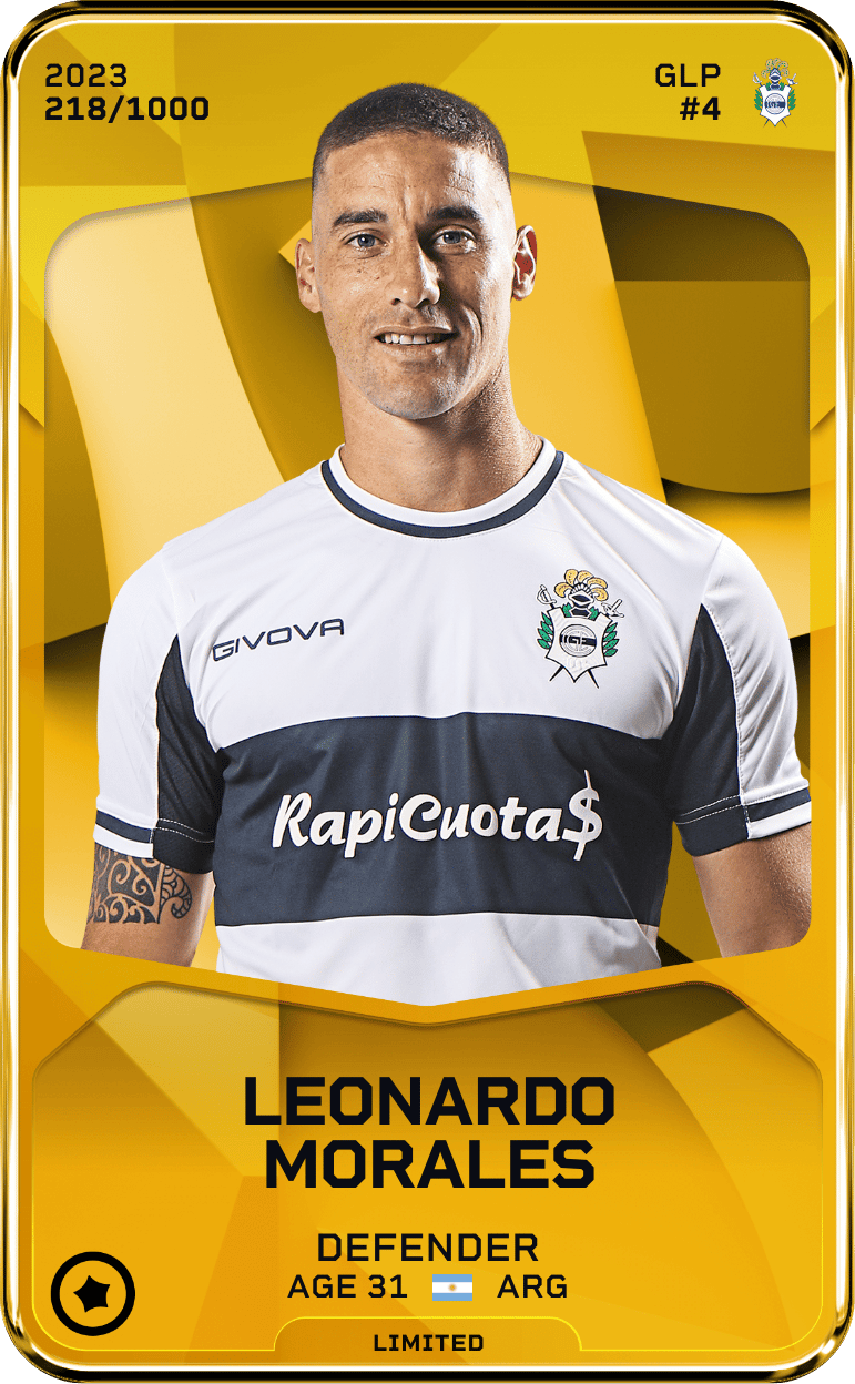 Leonardo Morales 2023-24 • Limited 218/1000