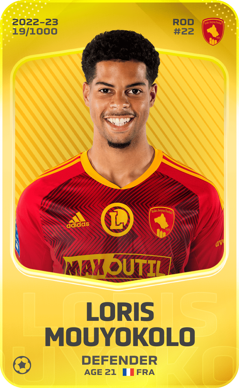 Loris Mouyokolo 2022-23 • Limited 19/1000