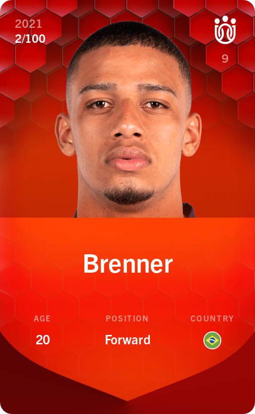 Sorare - Sorare Official - Brenner 2021-22 • Rare 2/100 - NFT # 93051934107650516931107026738266558571672178680999730315711526712061297120483