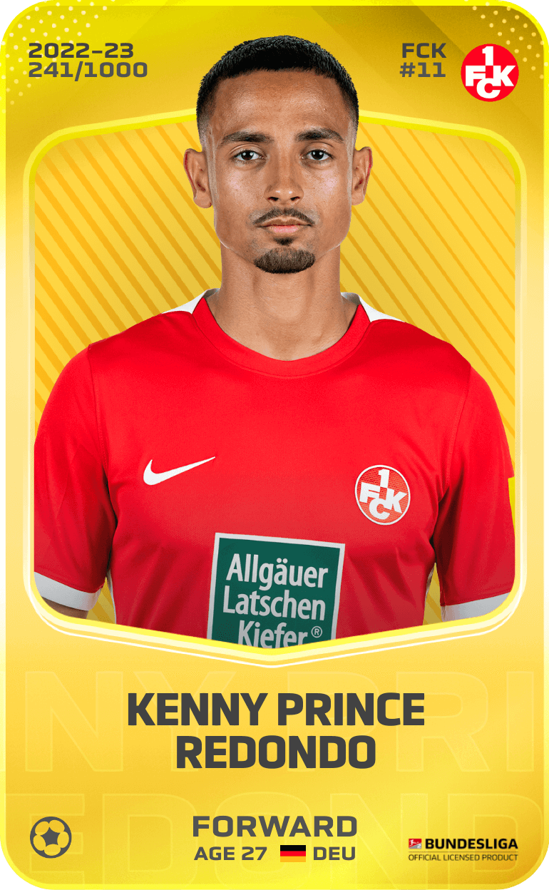Kenny Prince Redondo 2022-23 • Limited 241/1000