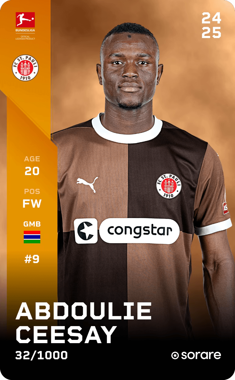 Abdoulie Ceesay 2024-25 • Limited 32/1000
