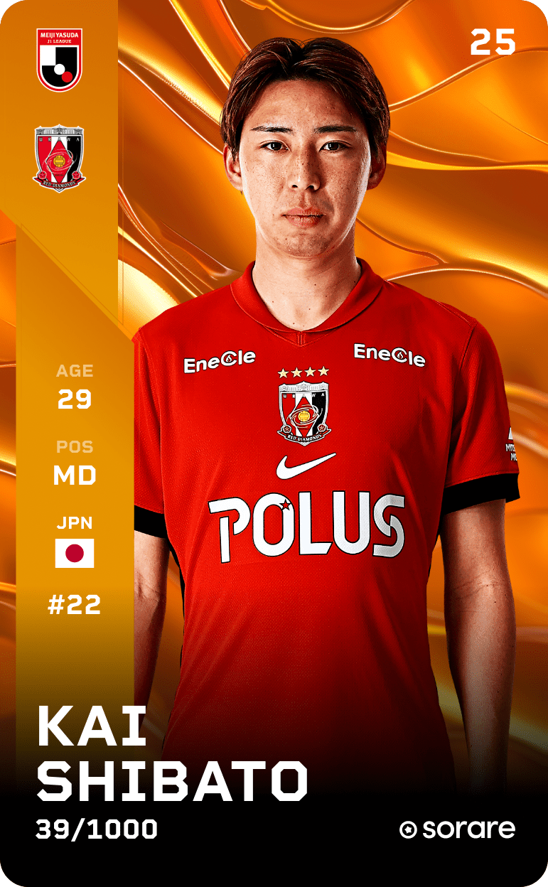 Kai Shibato 2025-26 • Limited 39/1000