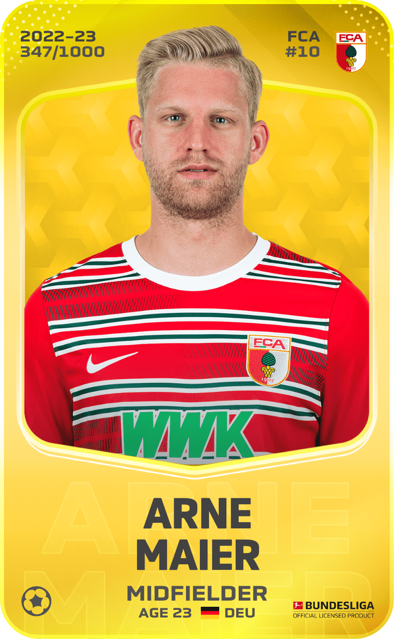 Arne Maier 2022-23 • Limited 347/1000