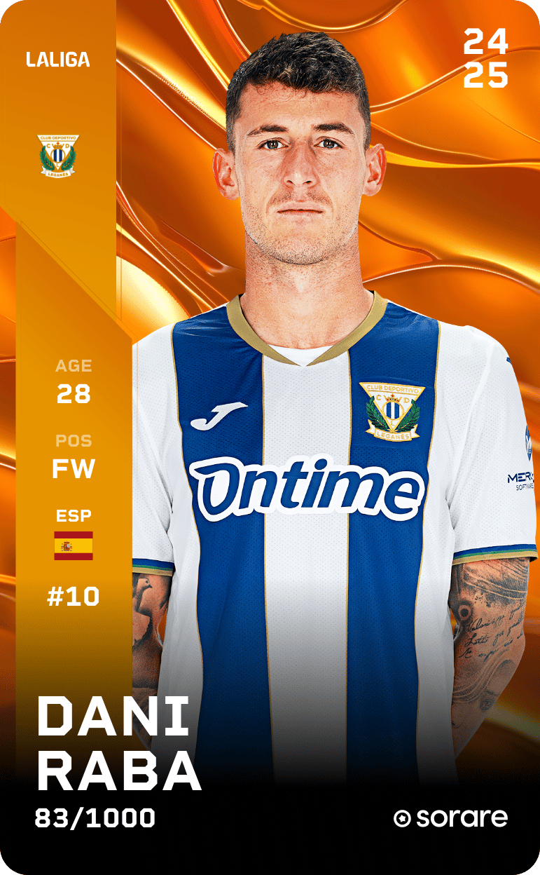 Dani Raba 2024-25 • Limited 83/1000