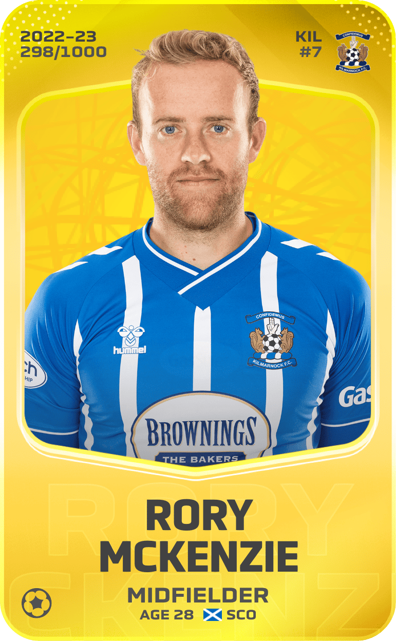 Rory McKenzie 2022-23 • Limited 298/1000
