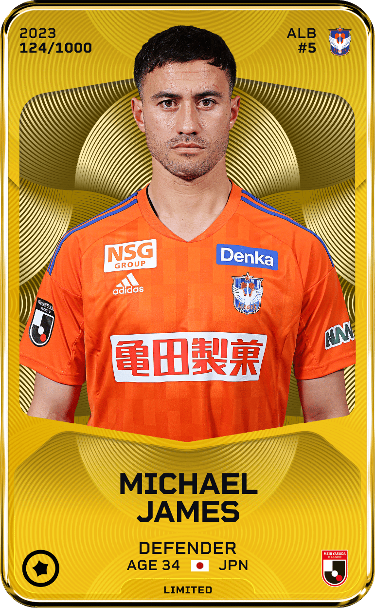 MICHAEL JAMES 2023-24 • Limited 124/1000