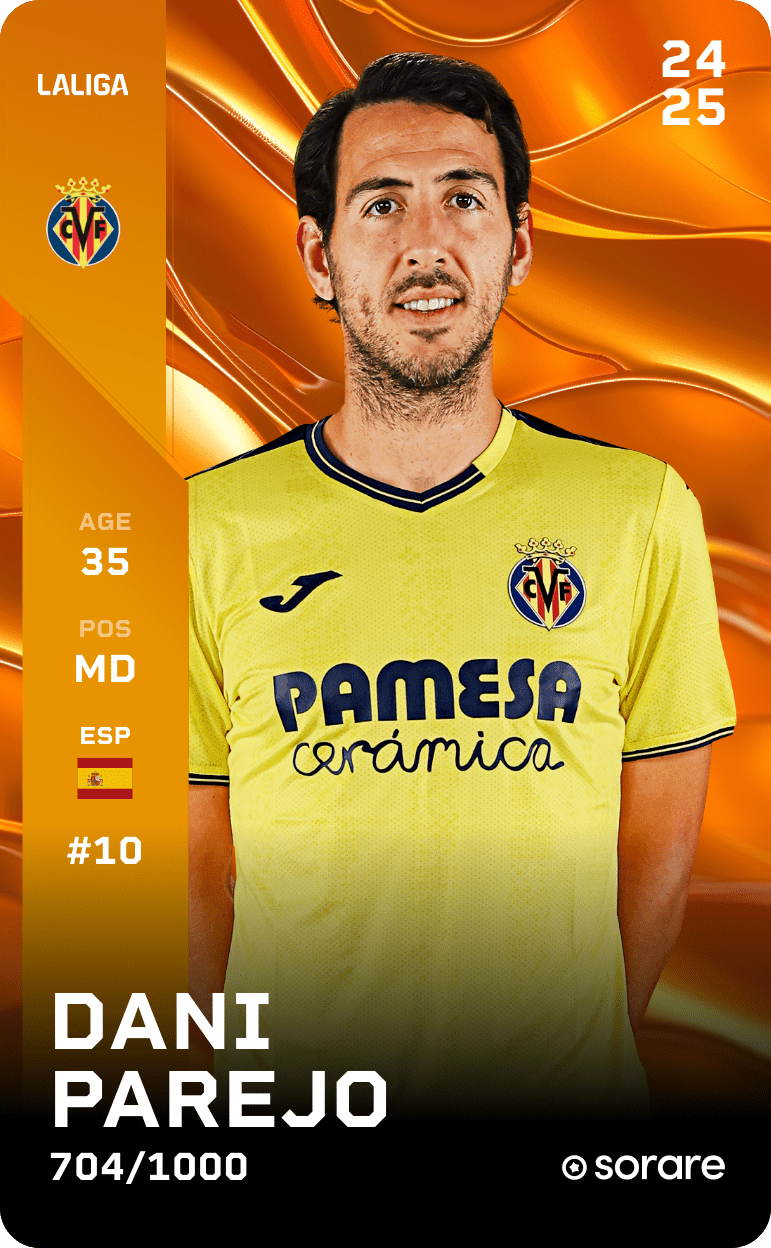 Dani Parejo 2024-25 • Limited 704/1000