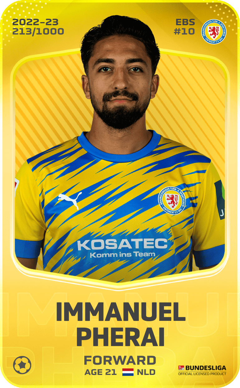 Immanuel Pherai 2022-23 • Limited 213/1000