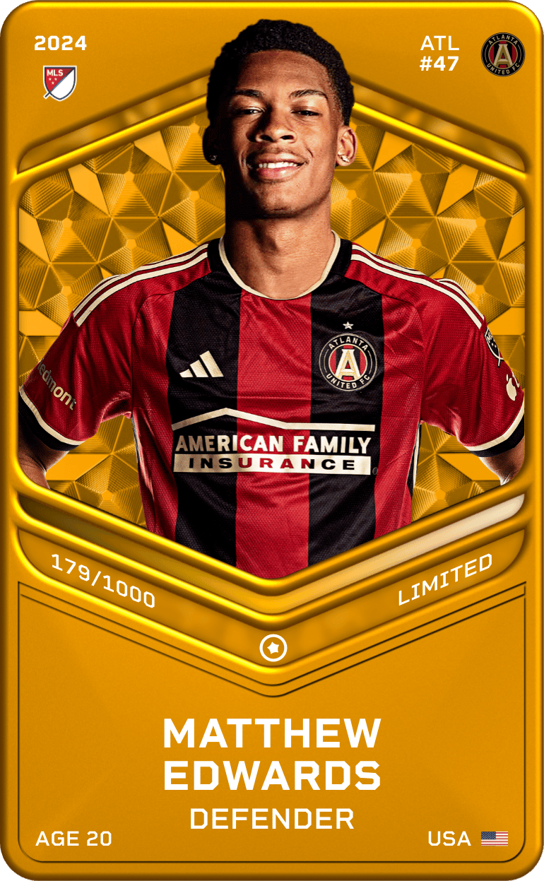 Matthew Edwards 2024-25 • Limited 179/1000