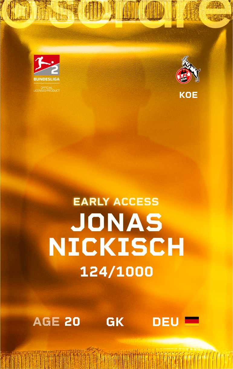 Jonas Nickisch 2024-25 • Limited 124/1000
