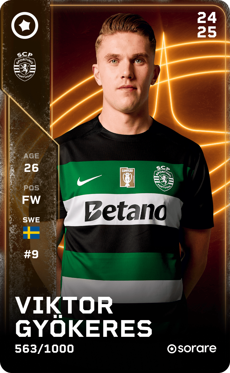 Viktor Gyökeres 2024-25 • Limited 563/1000