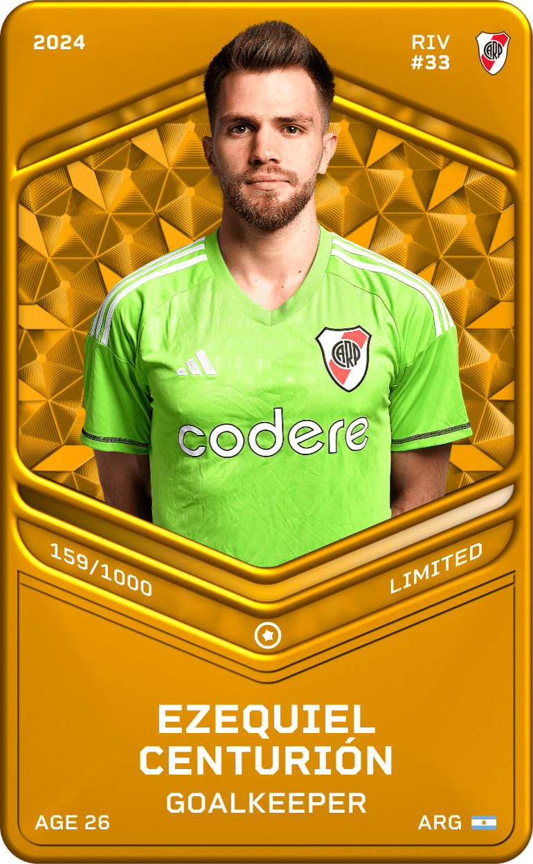 Ezequiel Centurión 2024-25 • Limited 159/1000