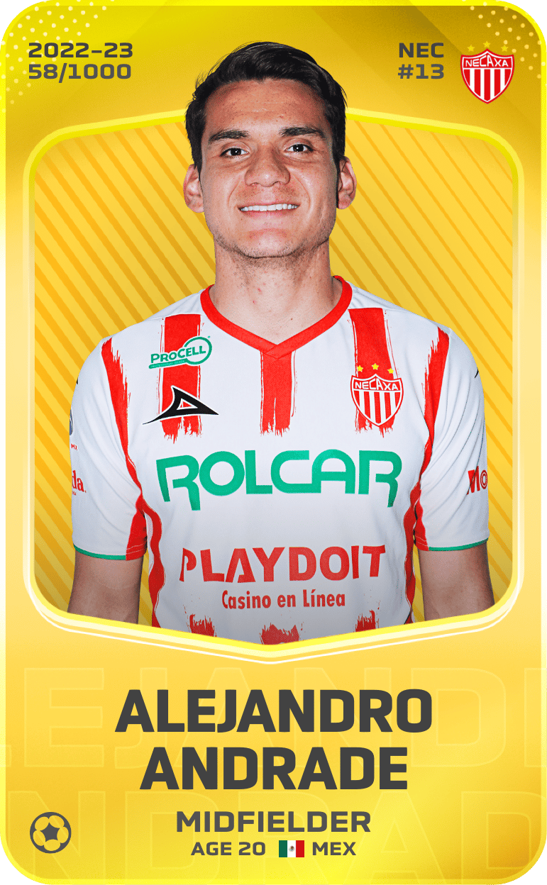 Alejandro Andrade 2022-23 • Limited 58/1000