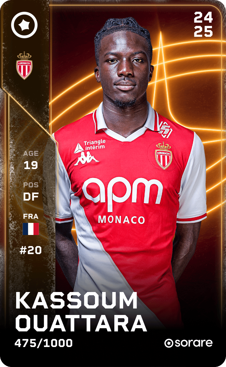 Kassoum Ouattara 2024-25 • Limited 475/1000