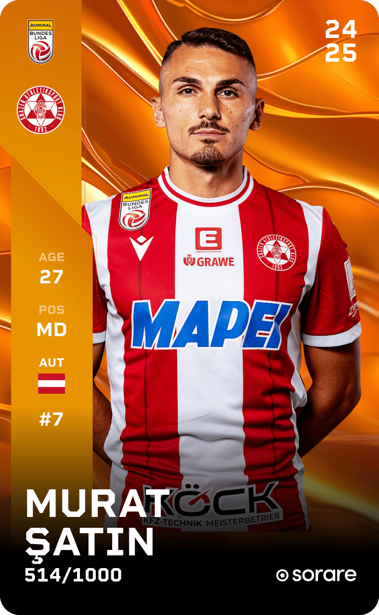 Murat Şatin 2024-25 • Limited 514/1000