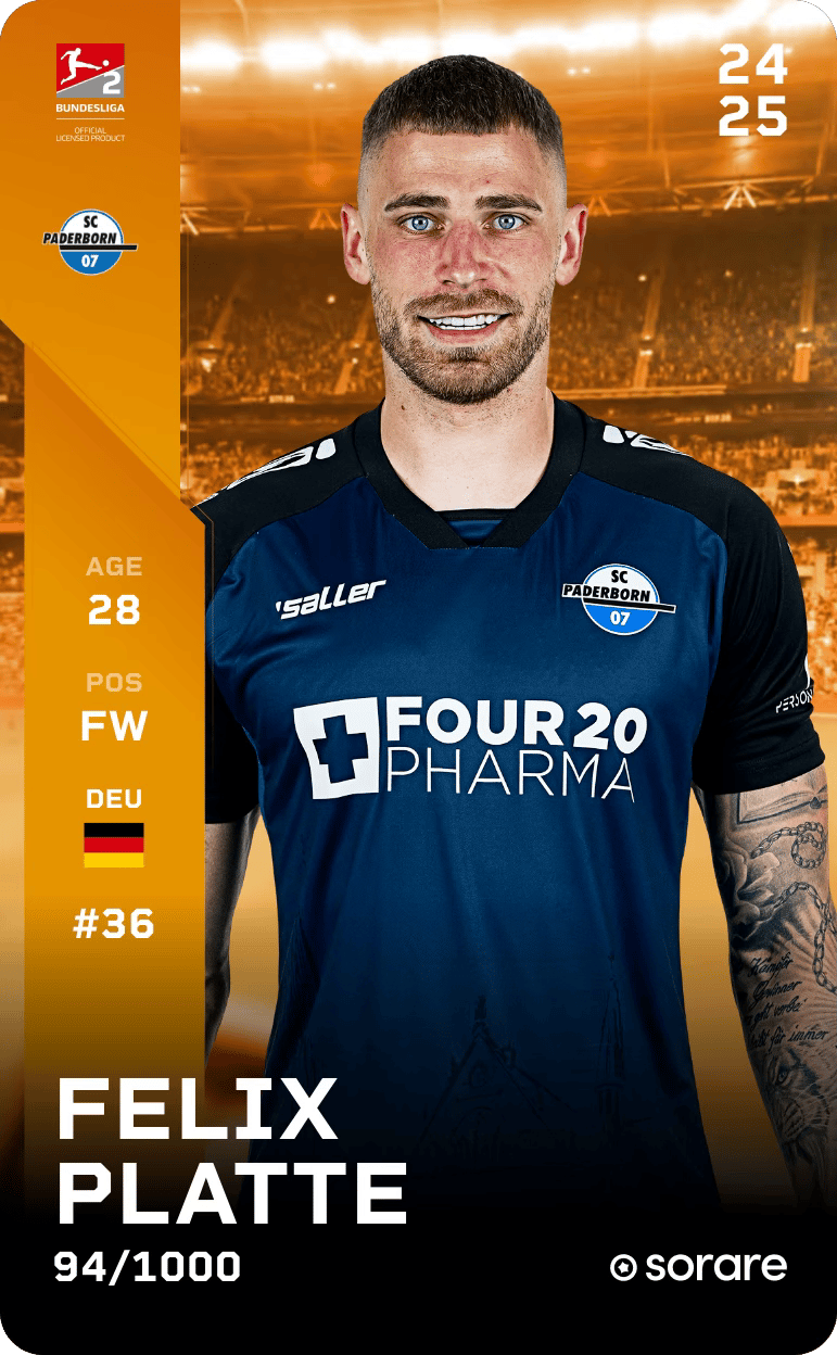 Felix Platte 2024-25 • Limited 94/1000